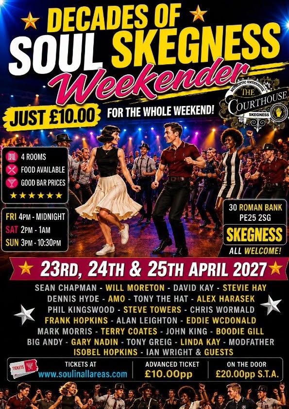 Decades of Soul Skegness Weekender